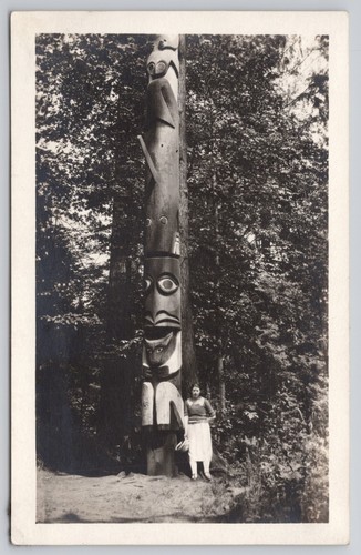 Real photo postcard c1920 - postcard,