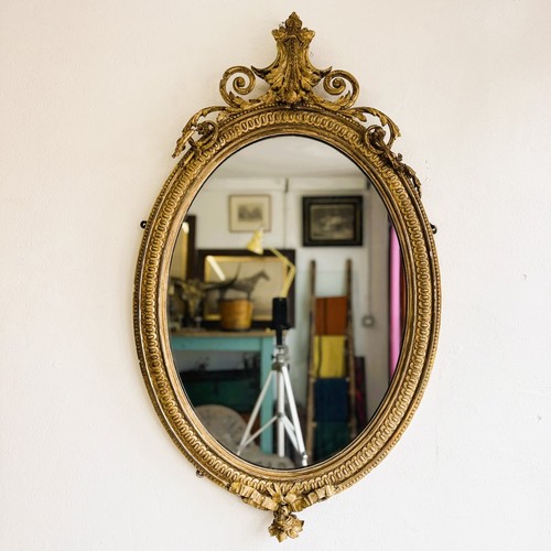 Large oval gilt - oval,