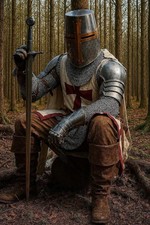 Medieval Knight Wearable Suit