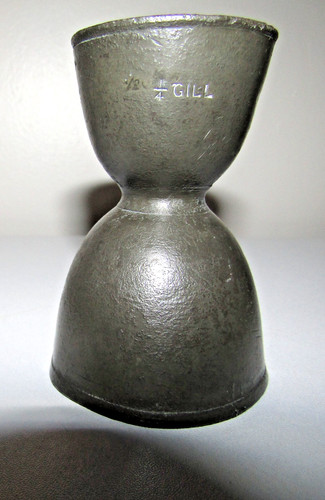Antique georgian pewter - georgian, double