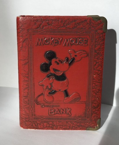 Mickey mouse book bank - book, by