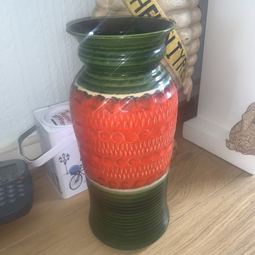 West german vase 1960s - vase, 70s
