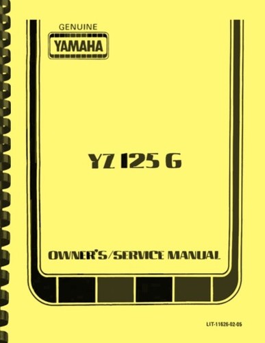 Yamaha 1980 yz125g - yamaha, motorcycle