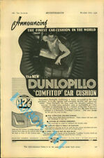 Dunlopillo car cushion Advert