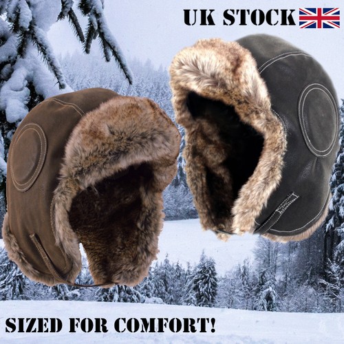 Warm winter ushanka hat - warm,