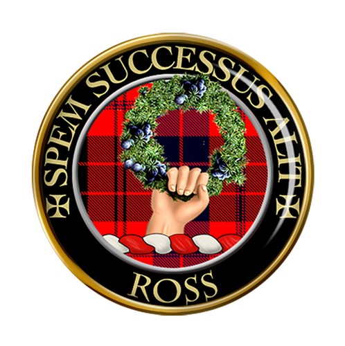 Ross scottish clan pin badge - scottish,