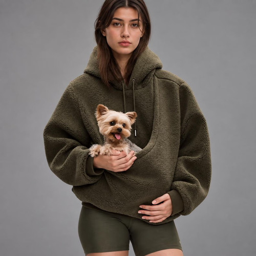 Pet carrier hoodie - carrier, cat