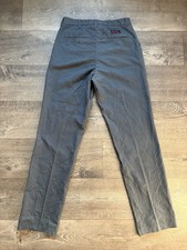 Vintage Riverside Coca Cola men's gray work uniform pants 31X33 NWOT USA