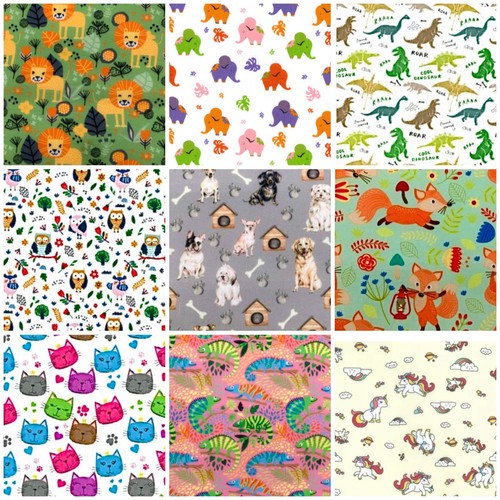 Printed poly cotton - printed, fabrics