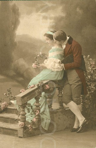 Romantic couple scene artistic - couple,