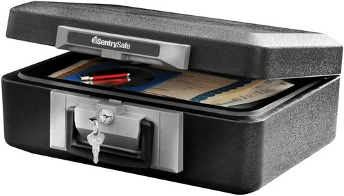 Fireproof safe box with - with, key