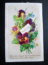 VICTORIAN CHRISTMAS CARD