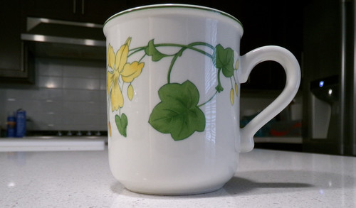 Villeroy boch geranium mug - villeroy,