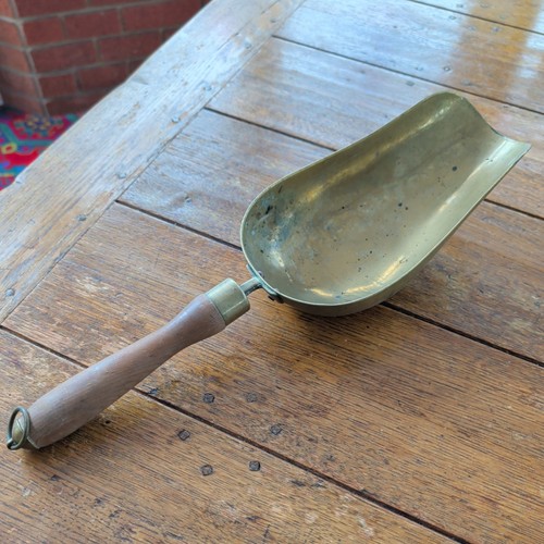 Vintage large brass - brass, grain