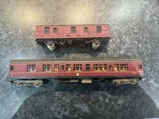 Oo British Railways Mk1 Coach And GUV Utility Van Imperfect