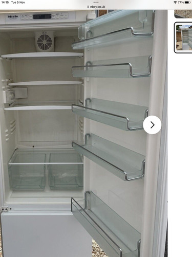 Miele fridge freezer - freezer, kf75464s