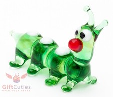 Hand-Blown Glass Caterpillar