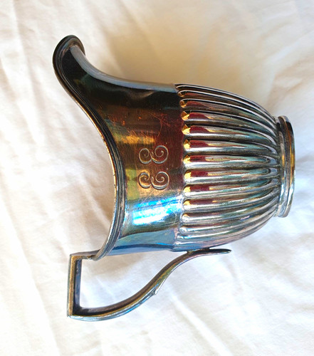 Co antique silver plate - m.h.,