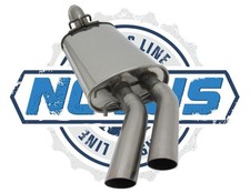 Novus stainless steel exhaust - stainless,