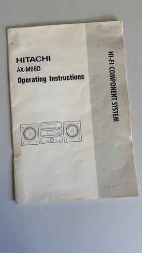 Hitachi m68d music - hitachi, system