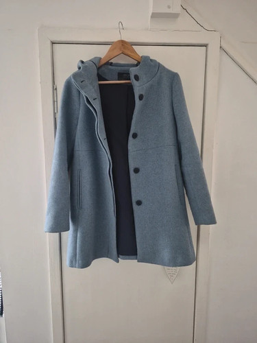 Zara blue winter - jacket, coat