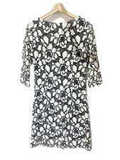 Italian Monochrome Lace Fitted