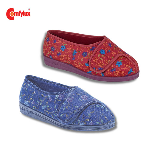Womens super wide slippers - wide,