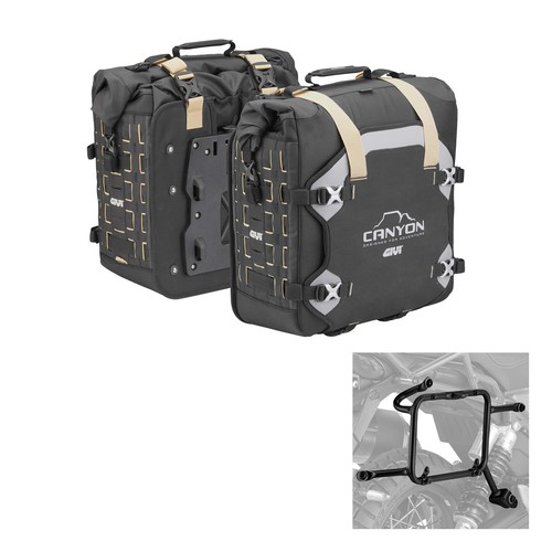 Set side panniers givi grt709b - panniers,