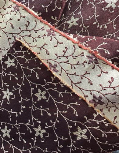 100 silk brocade dupion - 100%,