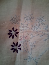 Vintage Linen Table Cloth