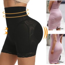 Women Bum Lifter Body Shaper Buttocks Panties Hip Enhancer Boyshorts Butt Briefs