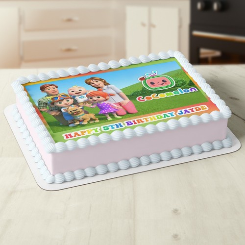 Cocomelon personalised edible - personalised,