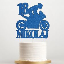 Biker Birthday Cake Decoration