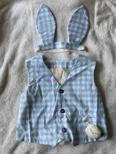 Meri Meri Gingham Bunny Costume - Cute Rabbit Outfit - 3-6 Years - RRP £45 BNWOT