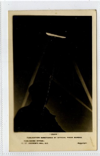 Rppc zeppelin in - (gc7019), rppc,