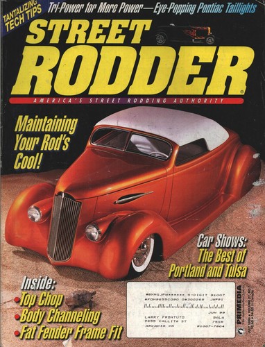 Street rodder magazine july - rodder,