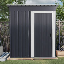 5 x 3ft Metal Garden Shed