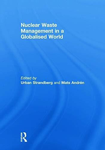 Nuclear waste management - , in