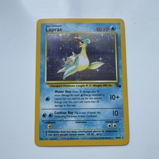 Lapras Pokemon Card Holo WOTC