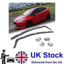 Rain Sun Wind Deflectors For Ford Fiesta St Mk7 3 Door 2008-2017 Guard UK & Clip