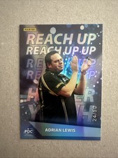 Panini PDC Premier League Darts 2025 Adrian Lewis Parallel Card 24/50