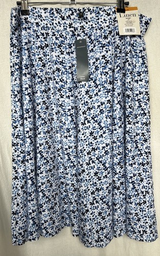 Bonmarche linen skirt floral - bonmarche, skirt.