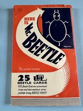 Vintage BEETLE GAME Cards By