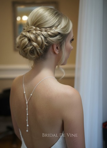 Silver plated bridal - silver,