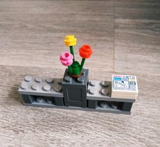 Reception table made by genuine Lego bricks