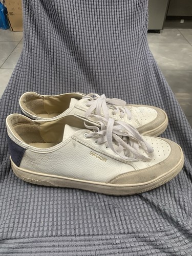 Superdry men white leather - superdry,