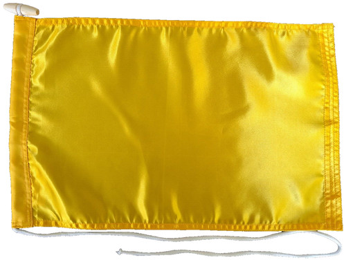 Yellow quarantine flag with - flag,