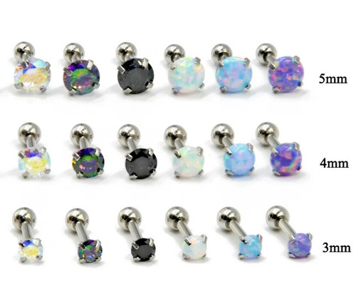 16g surgical steel earring - 16g,