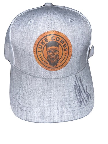 Luke combs signed - signed, hat