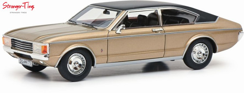 Schuco ford granada coupe - schuco, gold